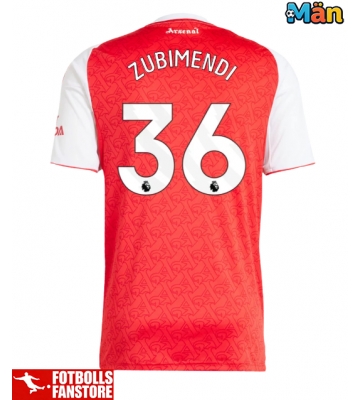 Arsenal Martin Zubimendi #36 Hemmatröja 2025-26 Kortärmad